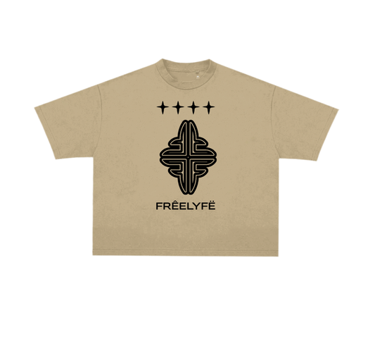 FRÊELYFË “OATMEAL” DROP SHOULDER TEE