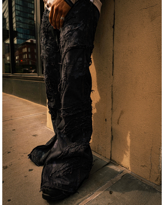 FRÊELYFË Obsidian Wreck Flare Pants