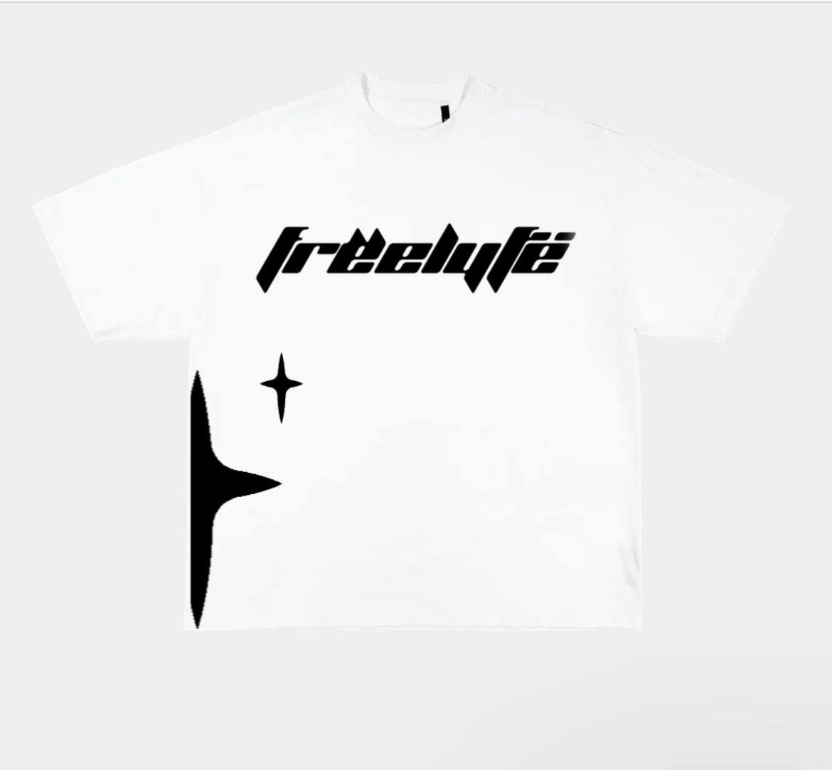 White Frêelyfë Stâr Tee